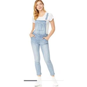 WALLFLOWER OVERALLS IN BLUE DENIM‎